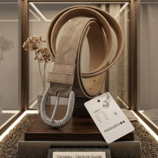 Ceinture Camaïeu beige femme