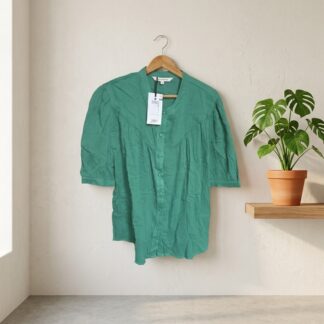 Blouse verte Camaïeu