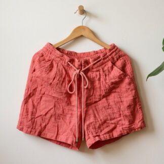 Short Camaïeu rose brique