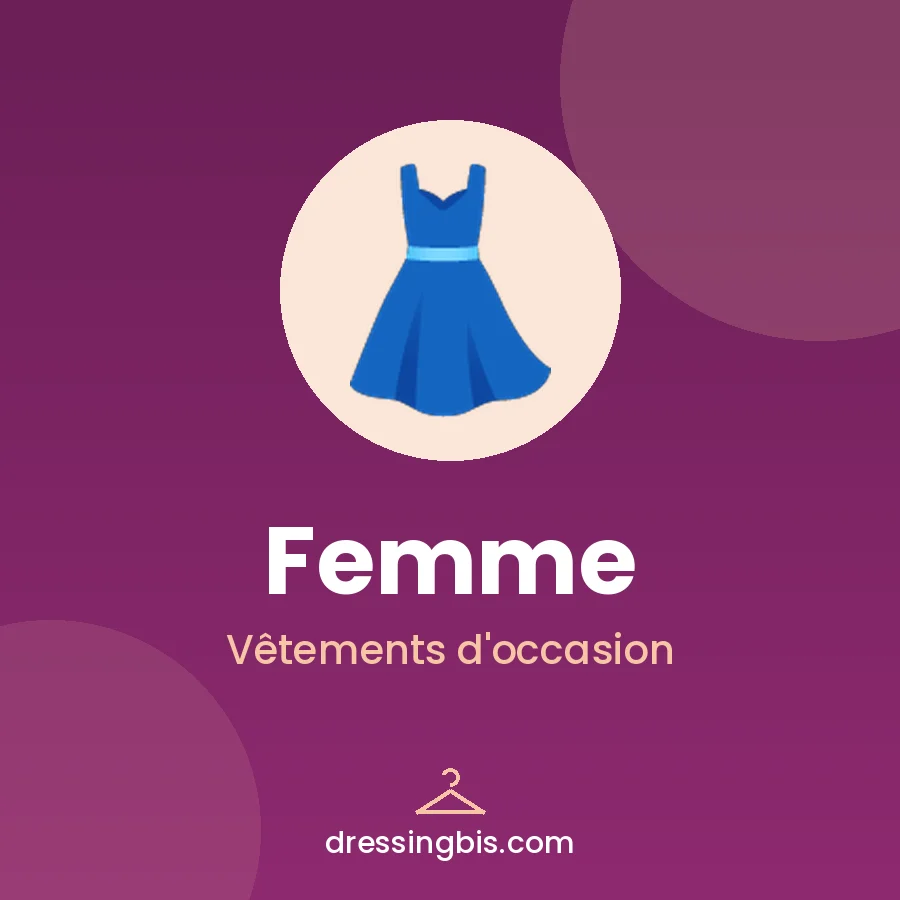 Boutique de vêtements seconde main femme, homme et enfant sur Dressing Bis